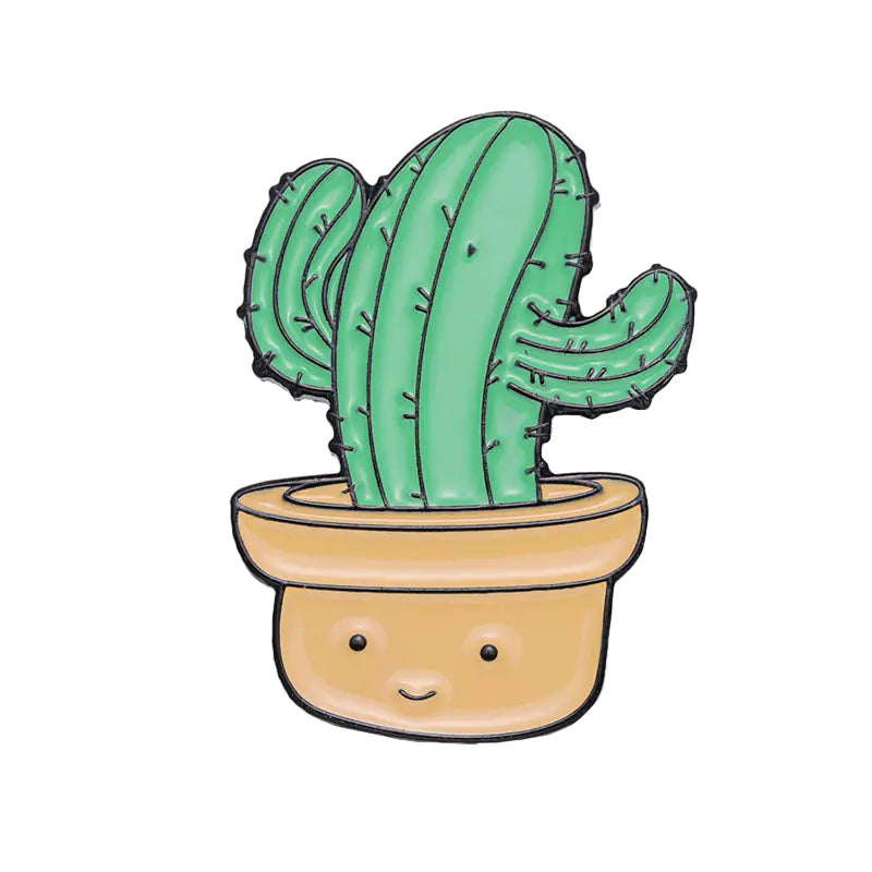 Cute Singing and Dancing Cactus Badge Accessories