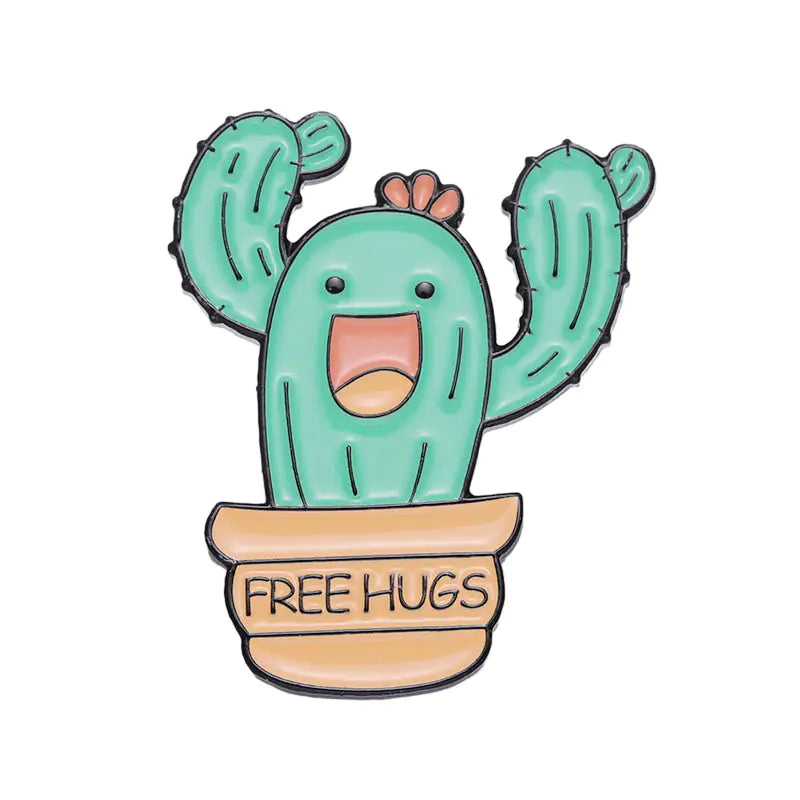 Cute Singing and Dancing Cactus Badge Accessories