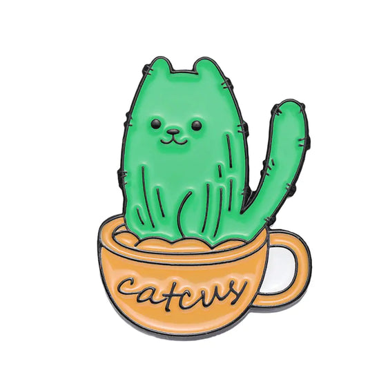 Cute Singing and Dancing Cactus Badge Accessories